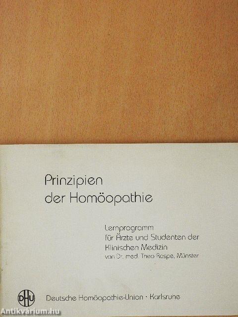 Prinzipien der Homöopathie