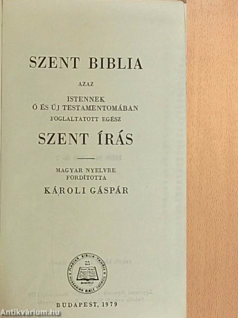 Szent Biblia