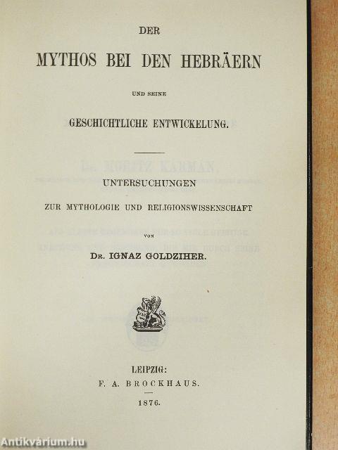 Der Mythos bei den Hebräern