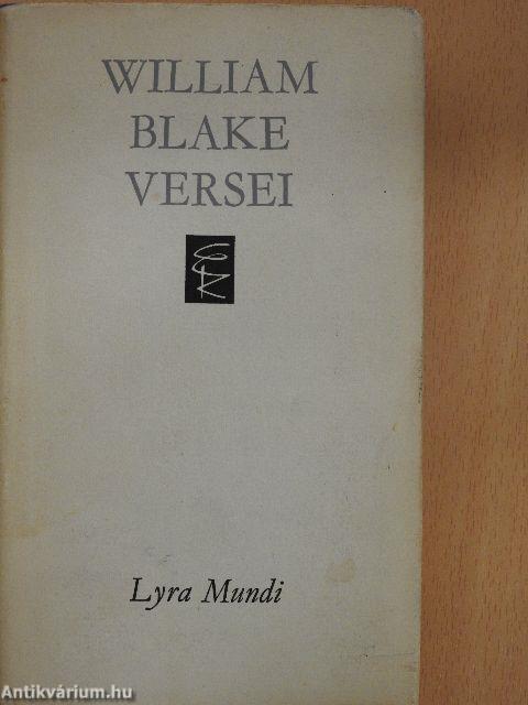 William Blake versei