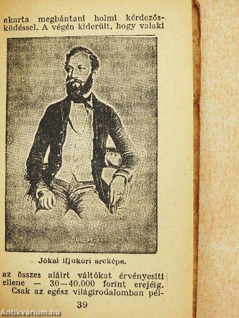 Jókai regénye