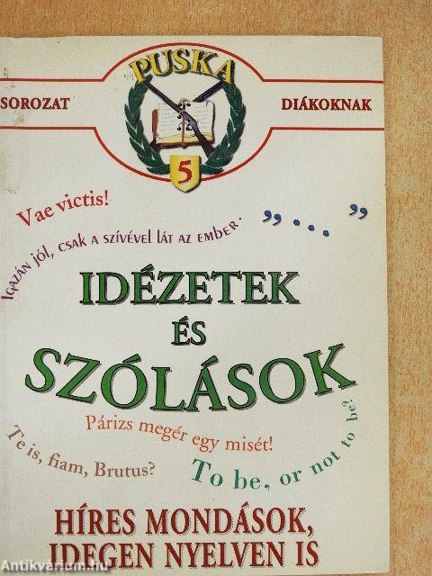 Idézetek és szólások