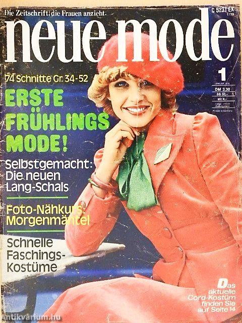 Neue Mode Januar 1975