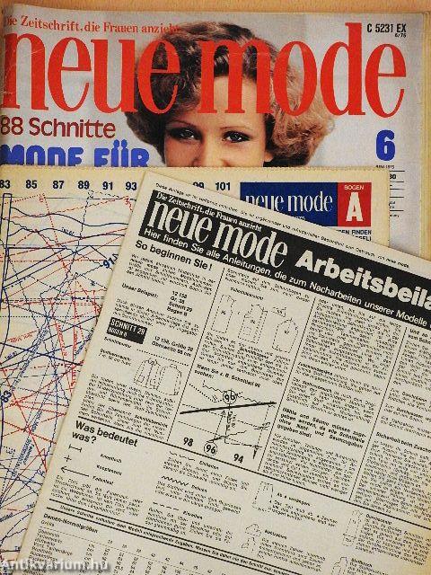 Neue Mode Juni 1975