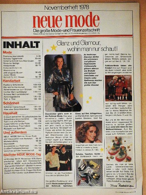 Neue Mode November 1978