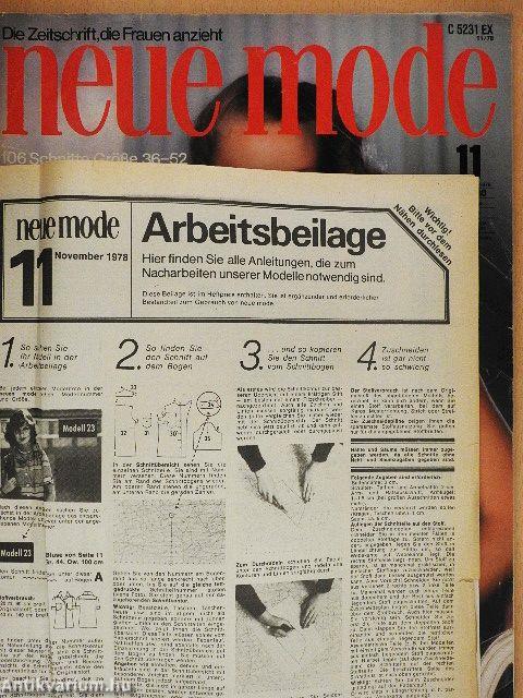 Neue Mode November 1978