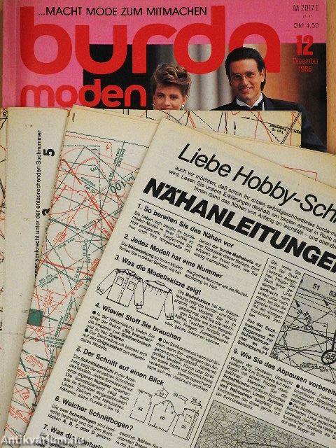 Burda Moden Dezember 1986
