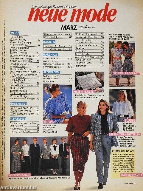 Neue Mode März 1987