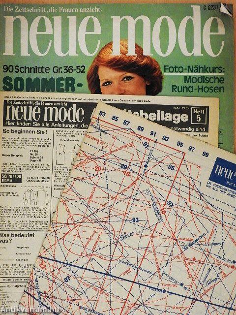 Neue Mode Mai 1975