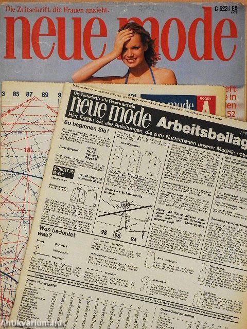 Neue Mode April 1975
