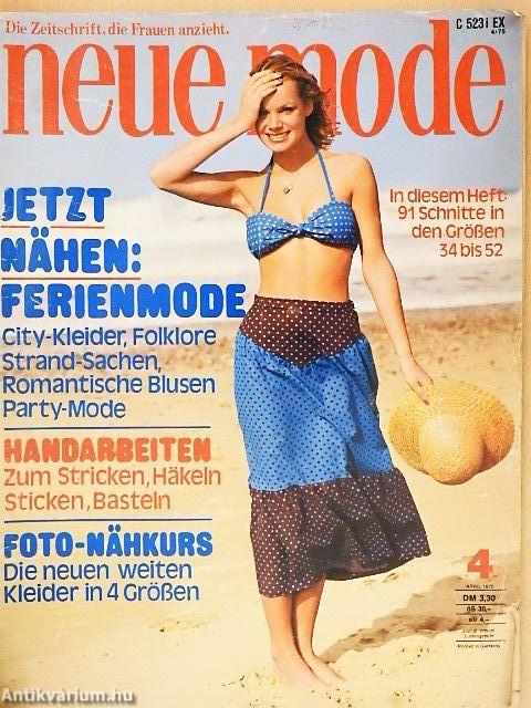 Neue Mode April 1975