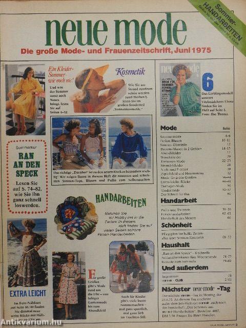 Neue Mode Juni 1975