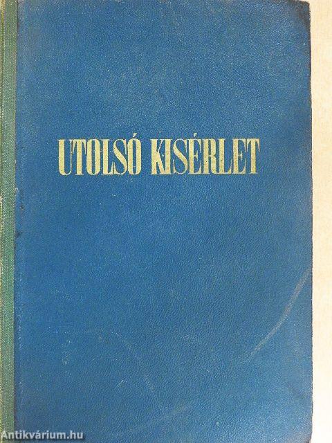 Utolsó kisérlet