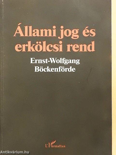 Állami jog és erkölcsi rend
