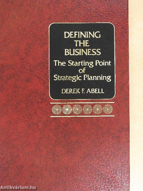 Defining the Business