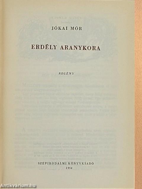 Erdély aranykora