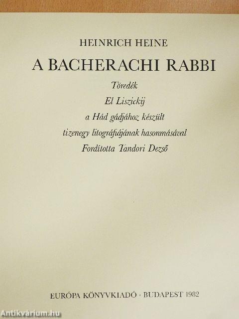 A bacherachi rabbi