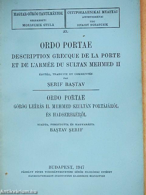 Ordo portae