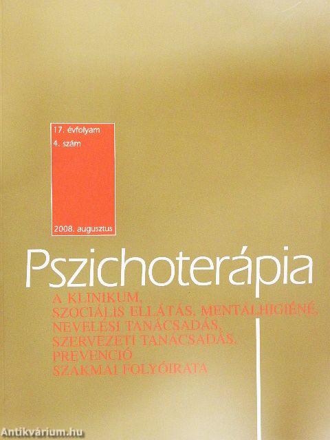 Pszichoterápia 2008. augusztus
