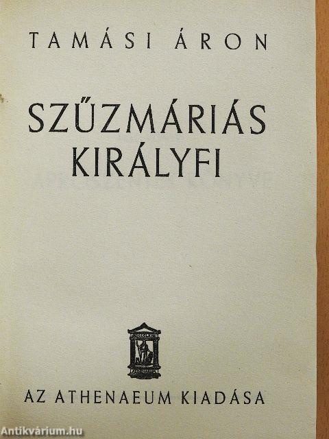 Szűzmáriás királyfi