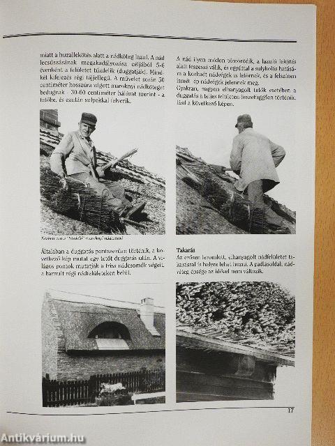 Nádfedések, nádtetők