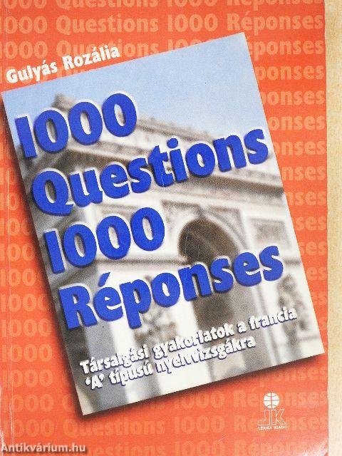 1000 Questions 1000 Réponses