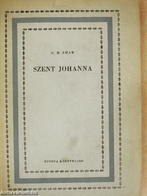 Szent Johanna