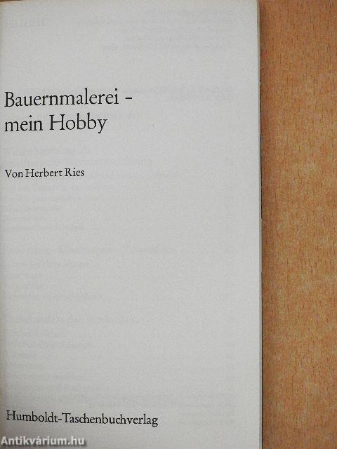 Bauernmalerei - mein Hobby