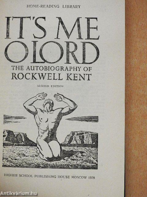 It's Me O Lord