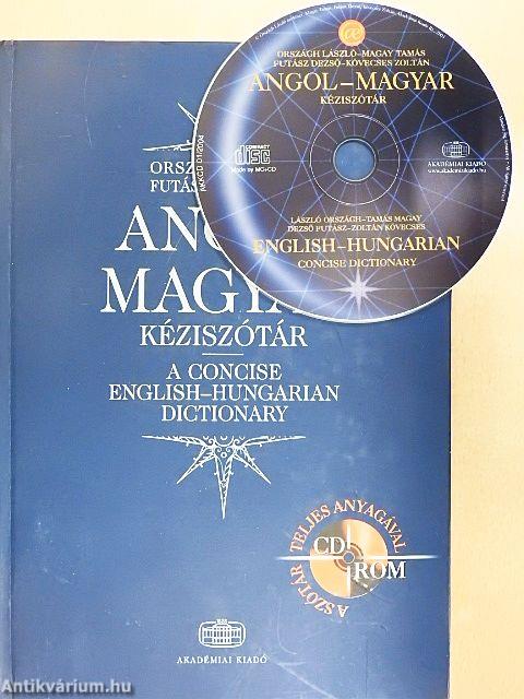 Angol-magyar kéziszótár - CD-vel