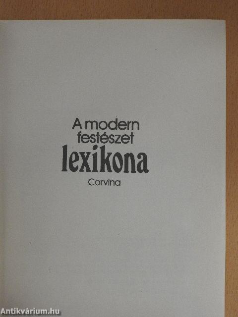 A modern festészet lexikona