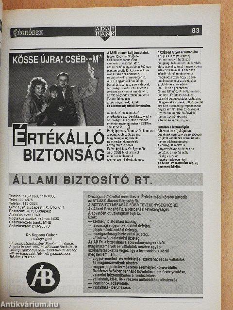 Cégkódex 1992