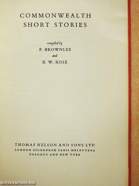 Commonwealth Short Stories