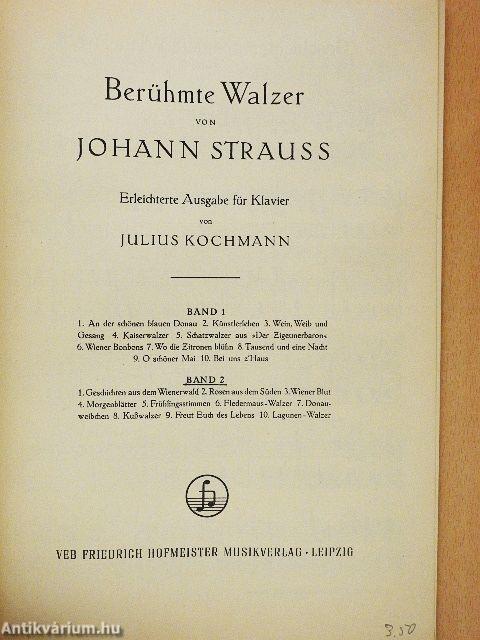 Berühmte Walzer 1-2.