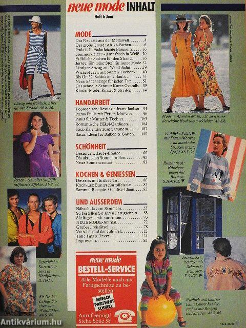 Neue Mode Juni 1990