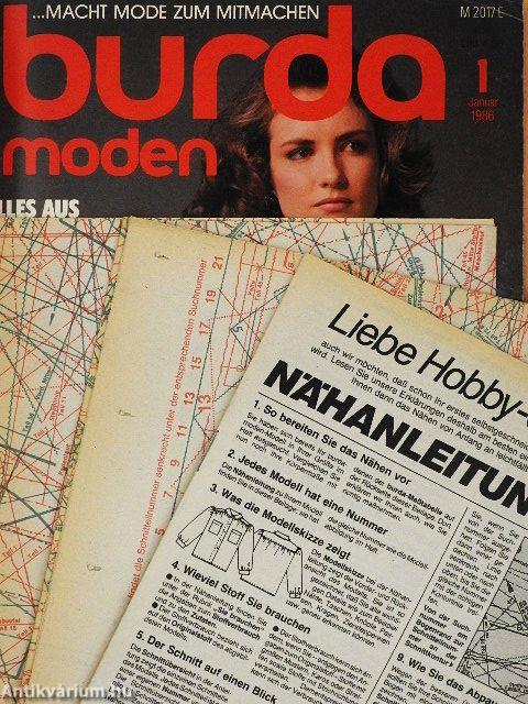Burda Moden Januar 1986