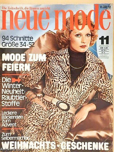 Neue Mode November 1974