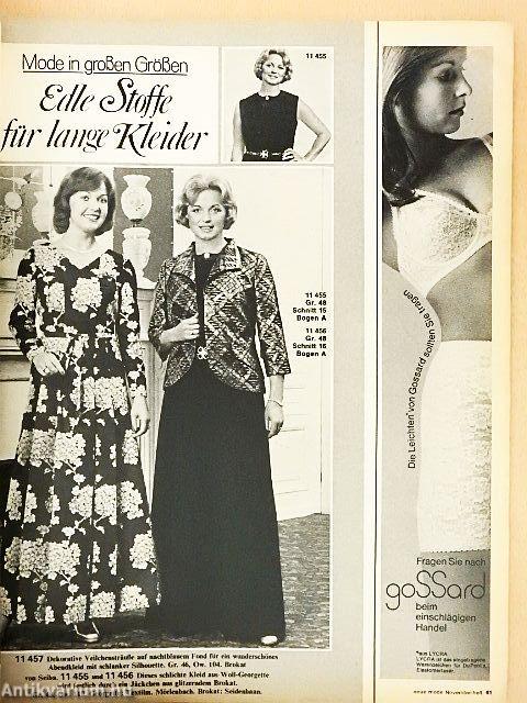 Neue Mode November 1974