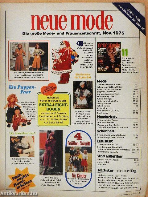 Neue Mode November 1975