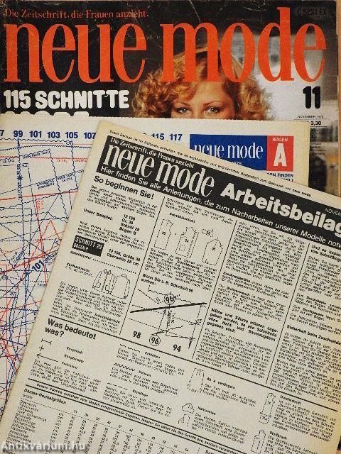 Neue Mode November 1975