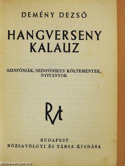 Hangverseny kalauz I-II.