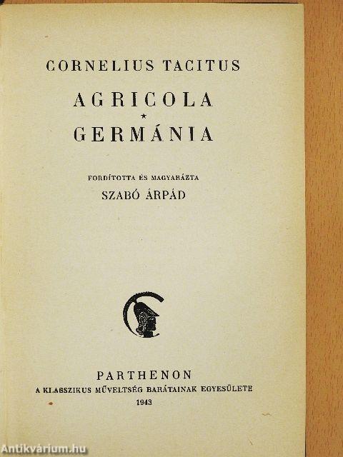 Agricola/Germánia
