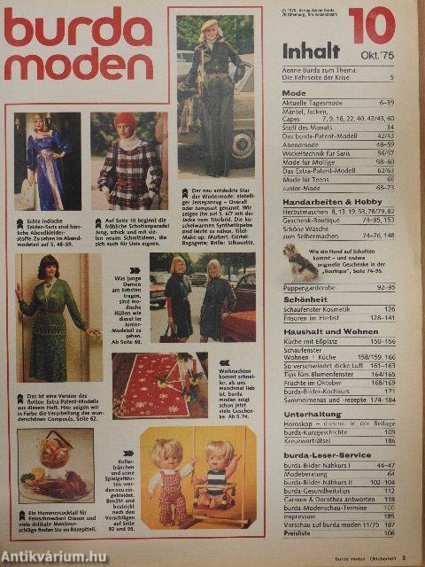 Burda Moden Oktober 1975