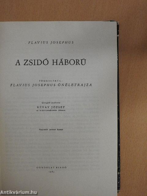 A zsidó háború