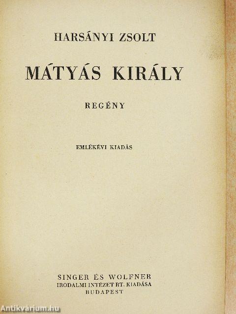 Mátyás király