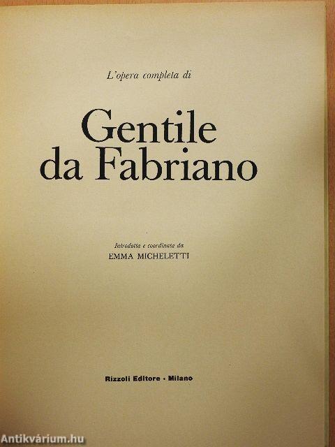 L'opera completa di Gentile da Fabriano