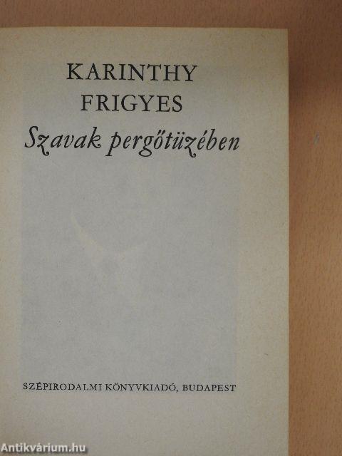 Szavak pergőtüzében