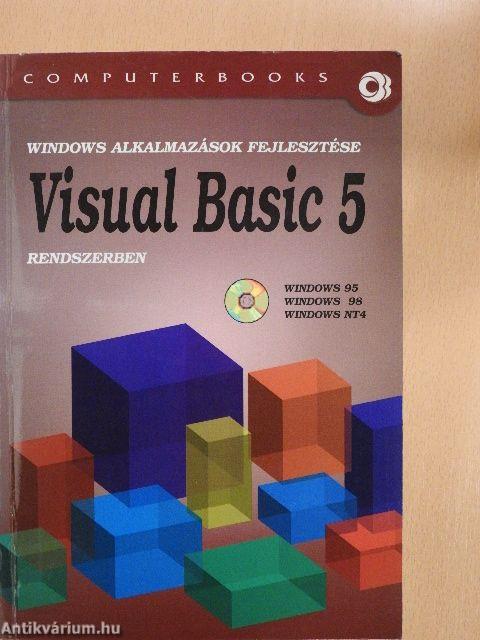 Windows alkalmazások fejlesztése Visual Basic 5 rendszerben