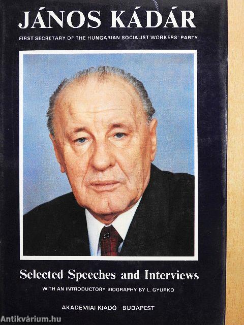 Selected Speeches and Interviews