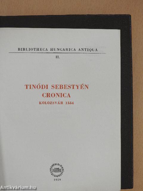 Tinódi Sebestyén cronica